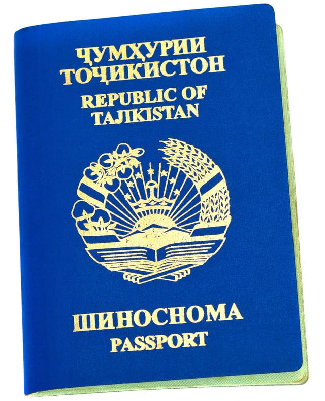 Tajikistan Passport