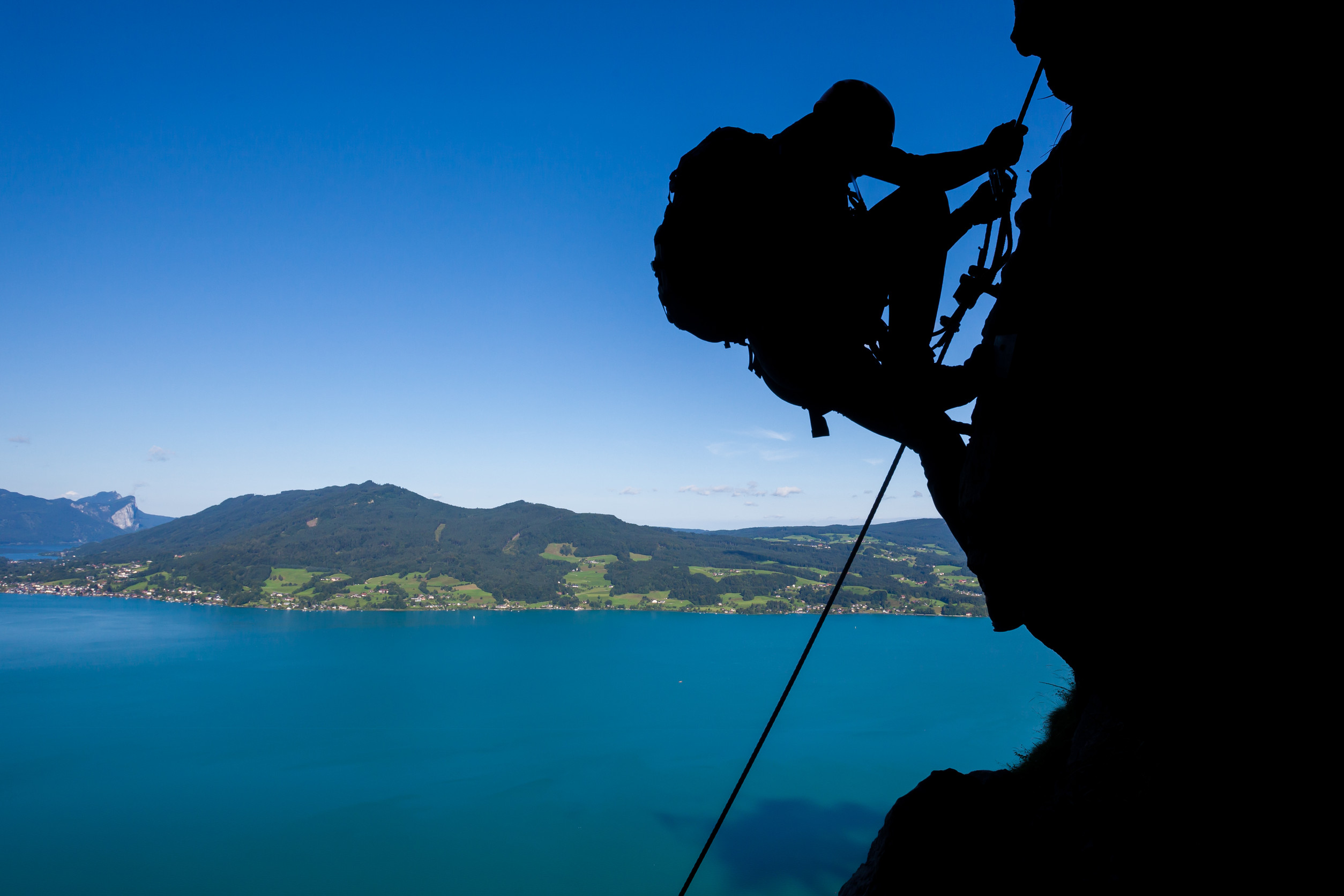 Abseiling in Batoka Gorge