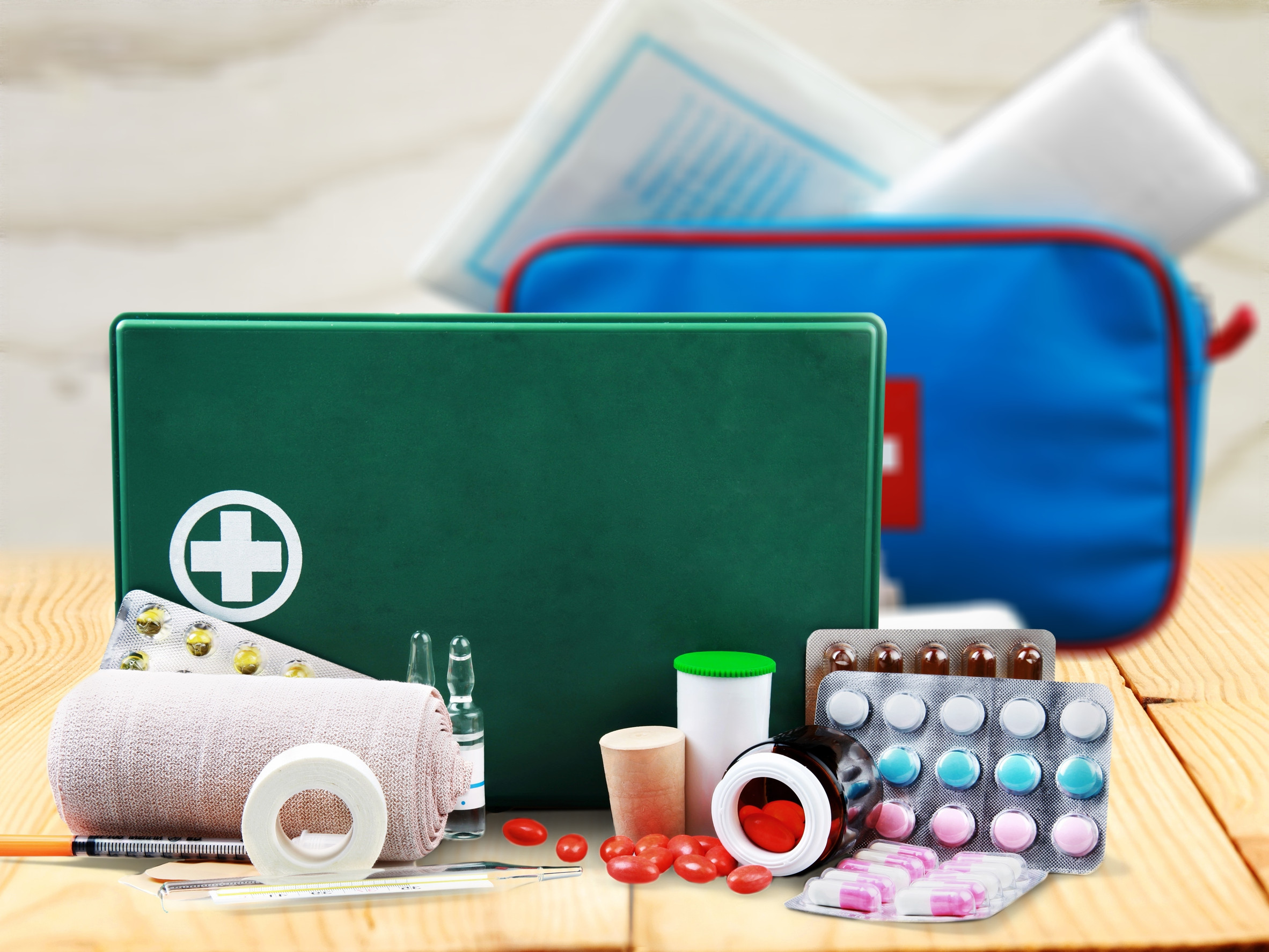 Essential First-Aid and Toiletry Kit