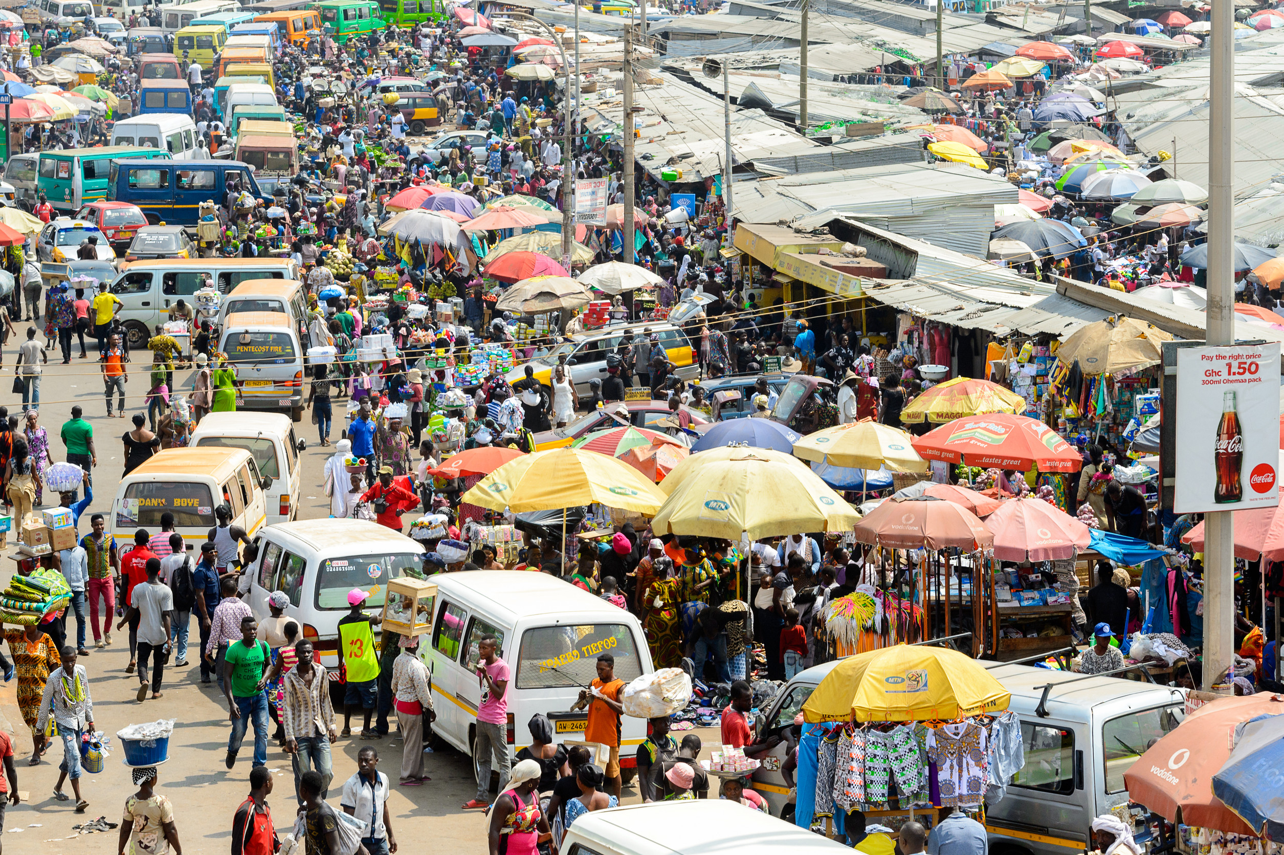 Lusaka City Market: Vibrant Urban Life